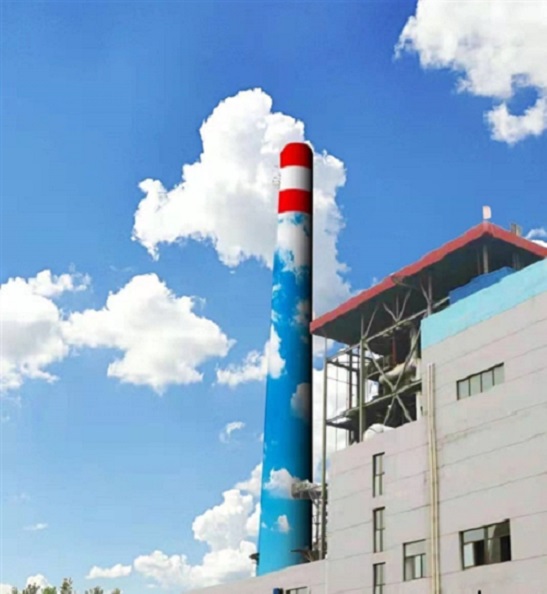 沈陽磚砌煙囪美化與保護和諧共生